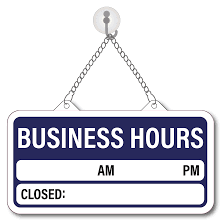Bussines hours